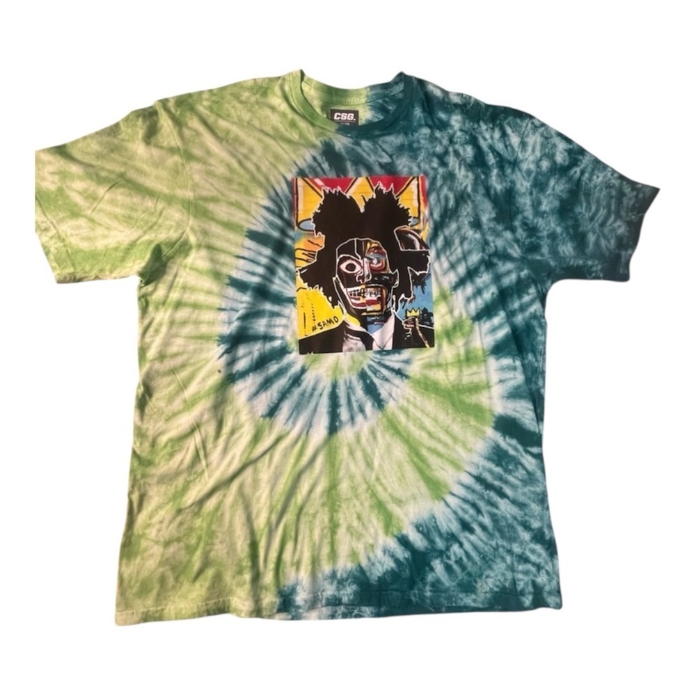 Sz 2xl graphic tee tydye muti colors